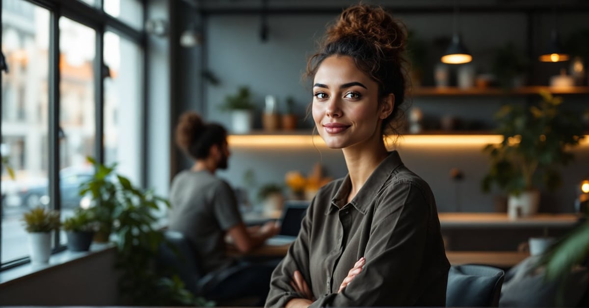 Agence de communication digitale à Lyon – équipe en réunion stratégique dans un bureau moderne