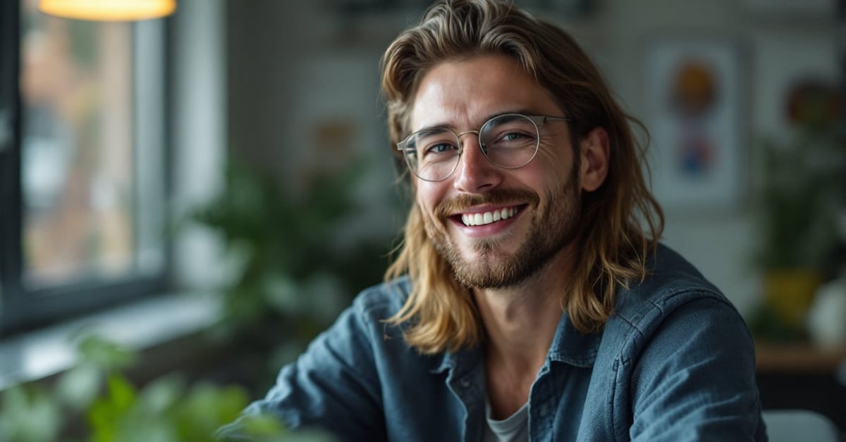 Étudiant en bachelor communication digitale travaillant sur une stratégie de contenu numérique