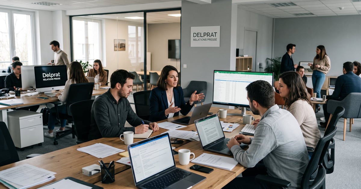 Delprat Relations Presse : agence RP spécialisée en communication et relations médias