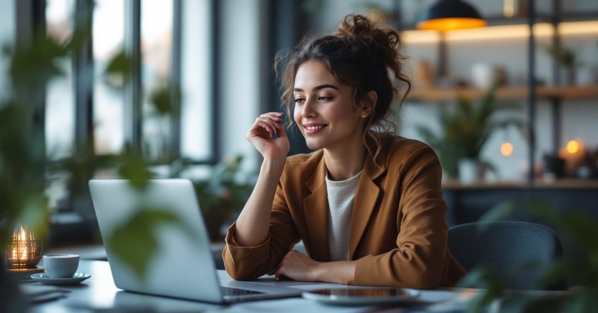 Étudiant en école de communication digitale travaillant sur un projet numérique